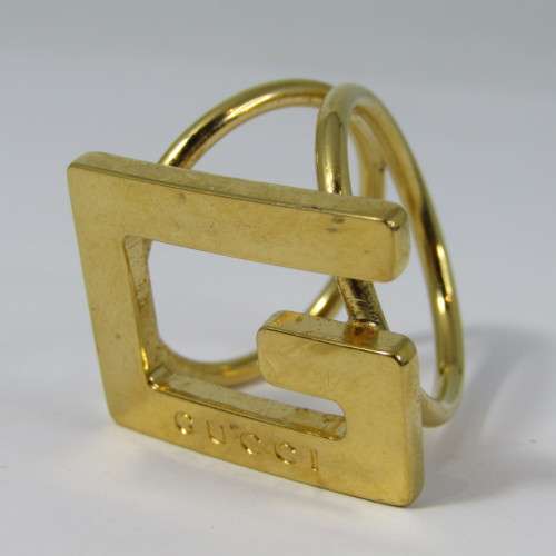 Vintage GUCCI scarf ring