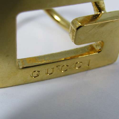 Vintage GUCCI scarf ring