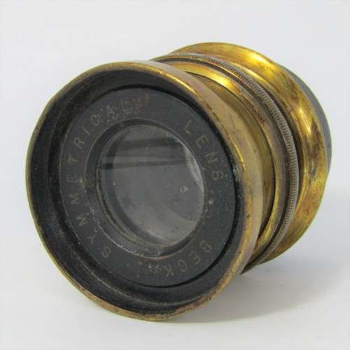 Beck Symmetrical lens - antique brass lens