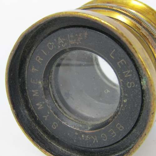 Beck Symmetrical lens - antique brass lens