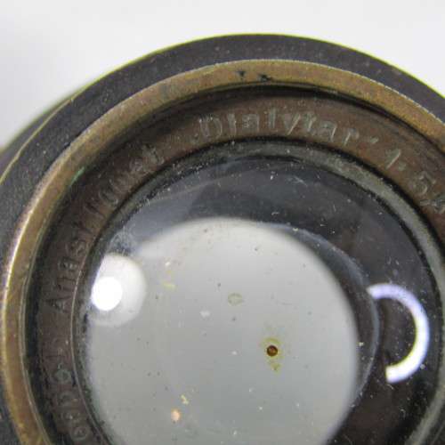 Laack Rothenow Doppel F13 5mm lens - antique - must be cleaned