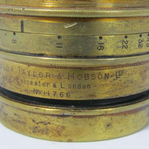 Taylor Taylor and Hobson Ltd. Coche lens series V 8 1/2 x 6 1/2 inch Eqfocus 10 - 9 inches