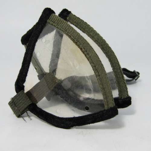 Pair of skydiving goggles