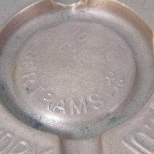 Vintage Jo`Burg advertising ashtray Reliance Laundry, Bertrams