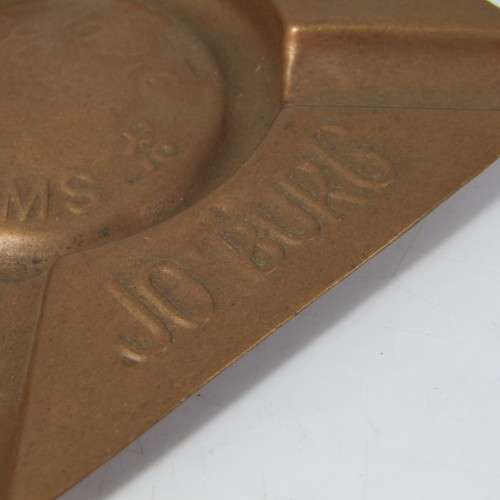 Vintage Jo`Burg advertising ashtray Reliance Laundry, Bertrams