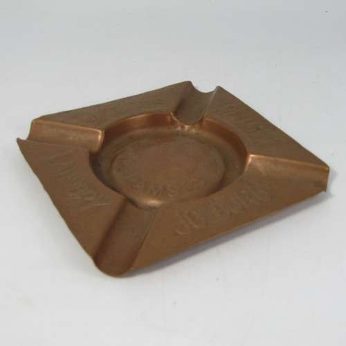 Vintage Jo`Burg advertising ashtray Reliance Laundry, Bertrams