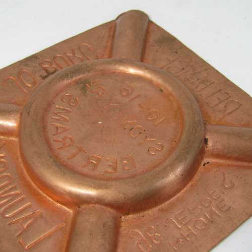 Vintage Jo`Burg advertising ashtray Reliance Laundry, Bertrams