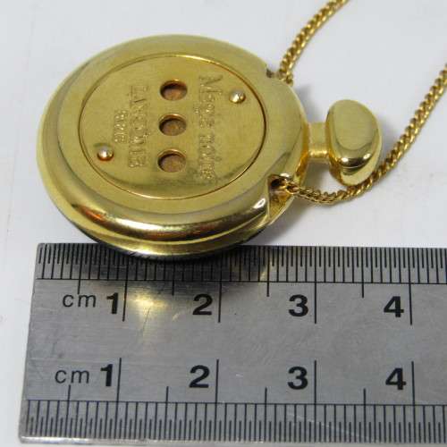 Lancome Magie Noire perfume pendant and necklace