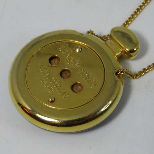Lancome Magie Noire perfume pendant and necklace