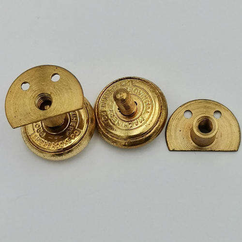 Pair of RCAF screw in pins - Royal Canadian Air Force