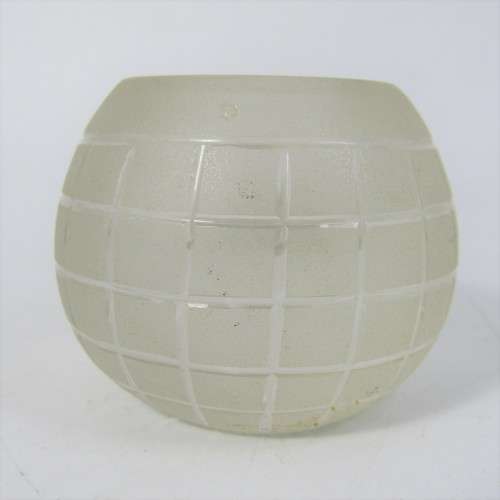 Vintage glass salt