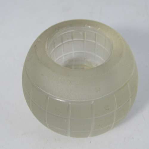 Vintage glass salt
