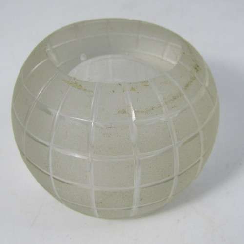 Vintage glass salt