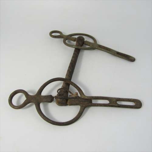 Vintage metal donkey bit