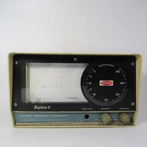 Vintage Explorer 2 vintage recording fathometer - DE-125B