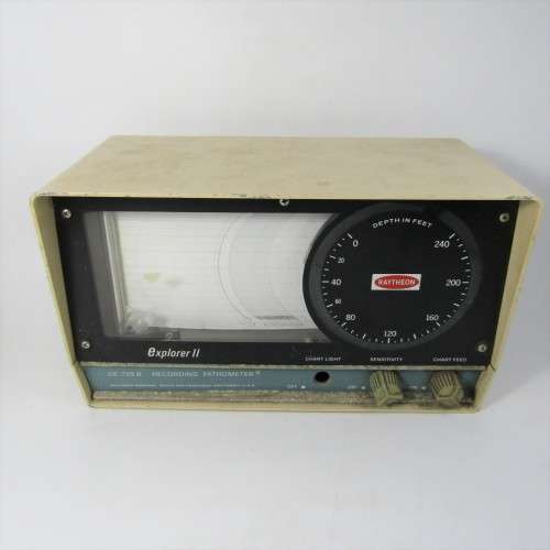 Vintage Explorer 2 vintage recording fathometer - DE-125B