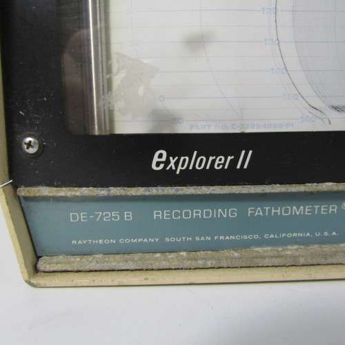 Vintage Explorer 2 vintage recording fathometer - DE-125B