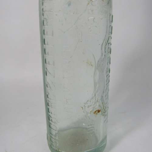 Lot of 6 named antique bottles
