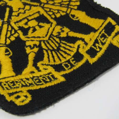 SADF Regiment de Wet cloth badge
