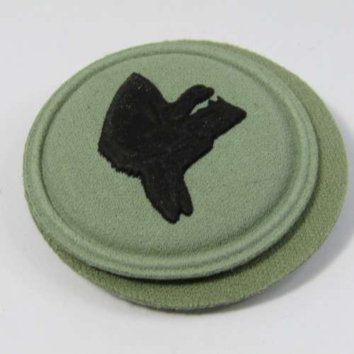 SANDF Dog handler qualification badge - embossed