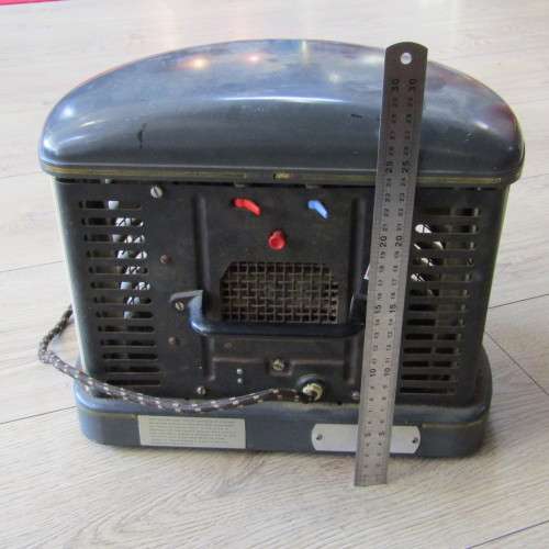 Vintage Art Deco heater - not tested