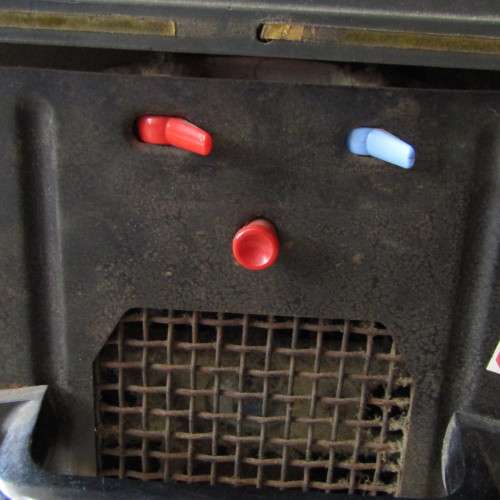 Vintage Art Deco heater - not tested