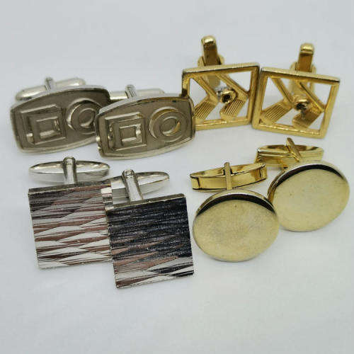 Lot of 4 sets of cufflinks
