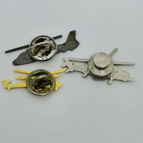 Lot of 3 different helicopter pin badges