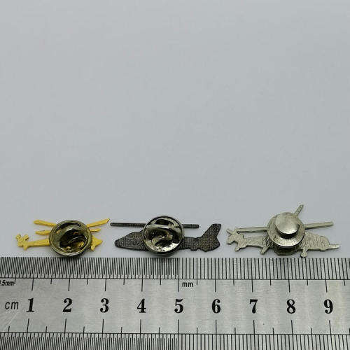 Lot of 3 different helicopter pin badges