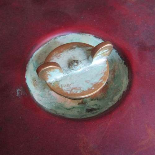 Antique copper foot warmer / bed warmer - rare piece