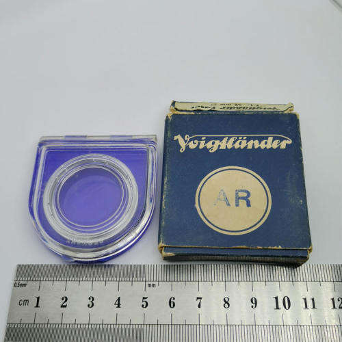 Vintage Voigtlander 32mm Focar l lens filter in box