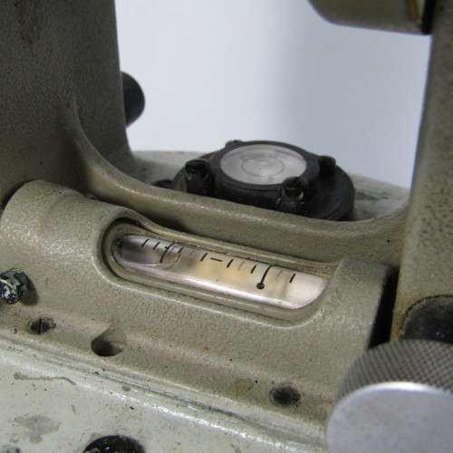 Vintage Carl Zeiss TH.IV theodolite in case - top spirit level broken
