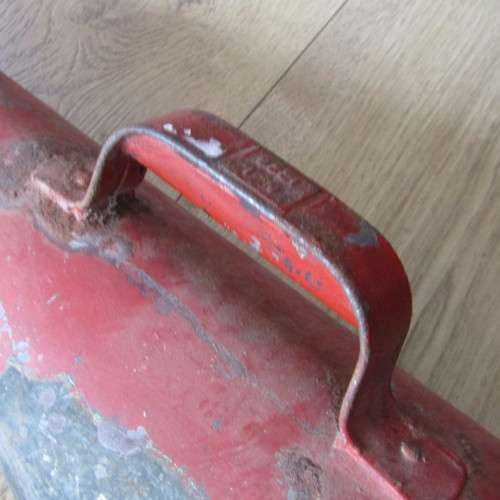 Antique Conical type fire extinguisher - some rust holes