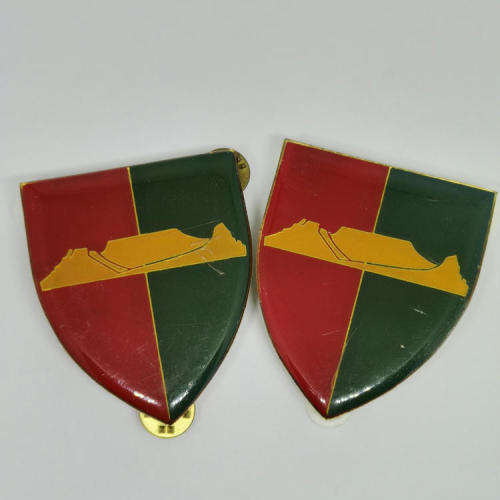 Pair of SADF Western Province command shoulder flash