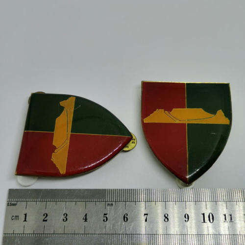 Pair of SADF Western Province command shoulder flash