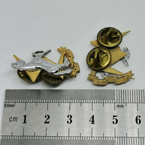 Set of SADF Technical Service Corps cap and collar badge