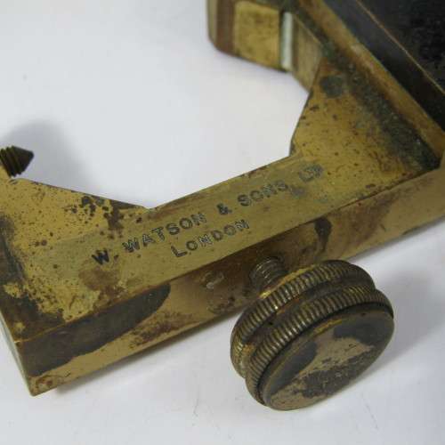 Antique W Watson and Sons microscope attachment