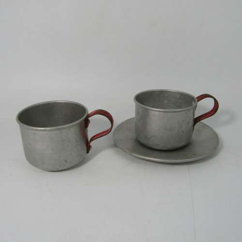 Lot of vintage childs playing pots and pans