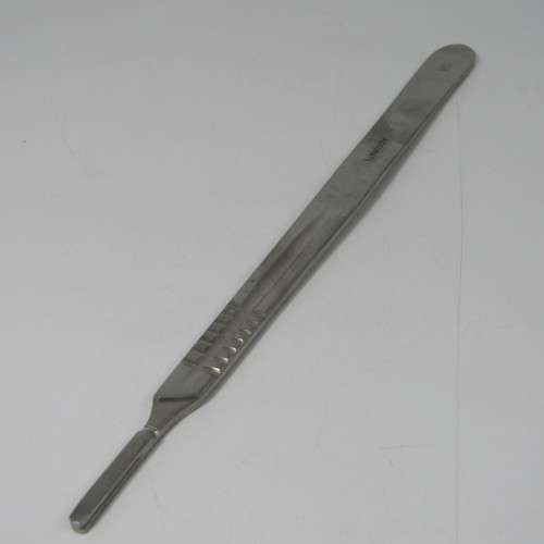 Lot of 9 stainless steel Dentist scalpal handles