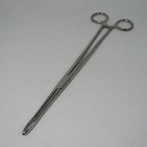 Lot of 5 Dentist extra long clamps and tools