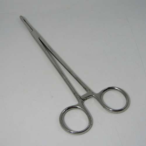 Lot of 5 Dentist extra long clamps and tools
