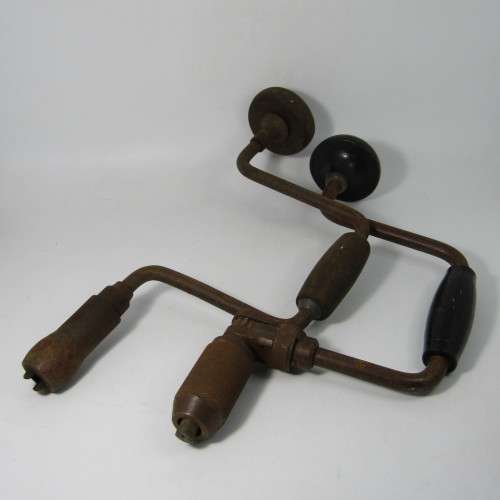 Vintage wood drill (omslag boor) - lot of 2