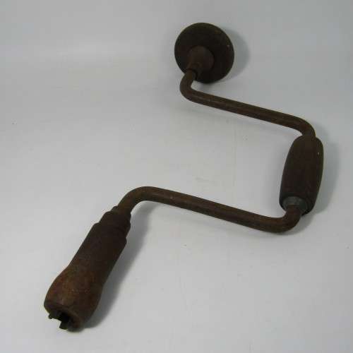 Vintage wood drill (omslag boor) - lot of 2