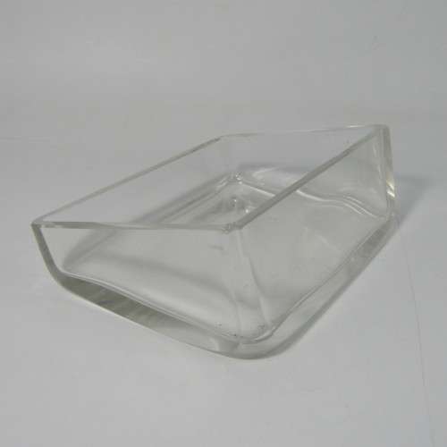 Vintage WMF silver plated Arte Deco snack dish with glass inserts - glass chipped and repaired