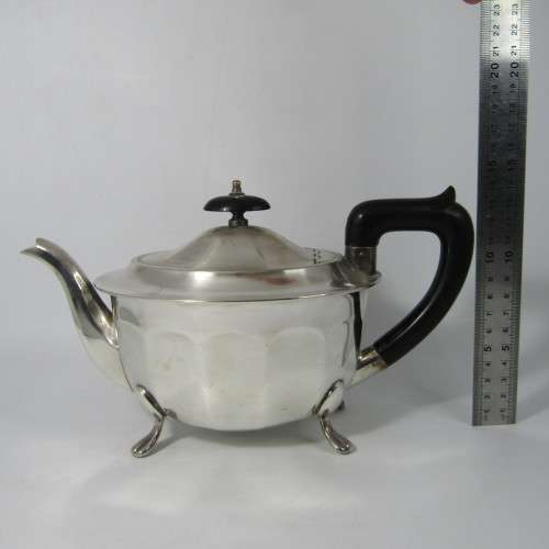Art Deco silver plated coffee pot made in Sheffield