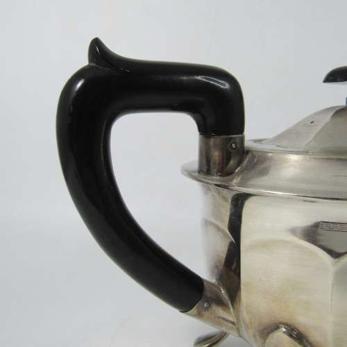 Art Deco silver plated coffee pot made in Sheffield