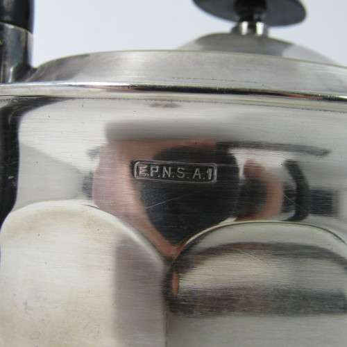 Art Deco silver plated coffee pot made in Sheffield