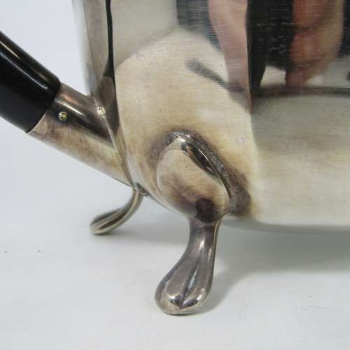 Art Deco silver plated coffee pot made in Sheffield