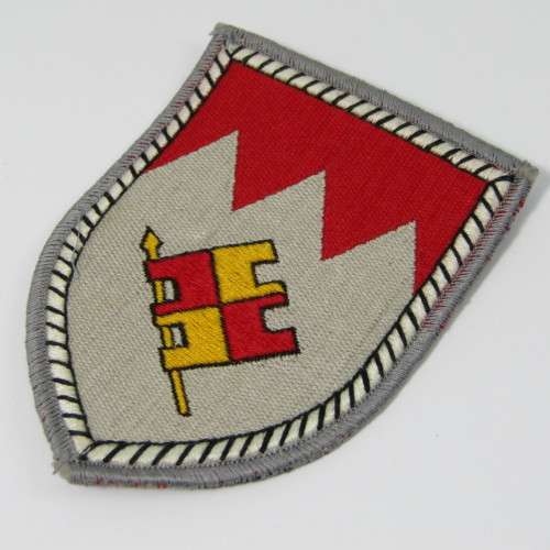 German Army 34 Panzer brigade cloth patch