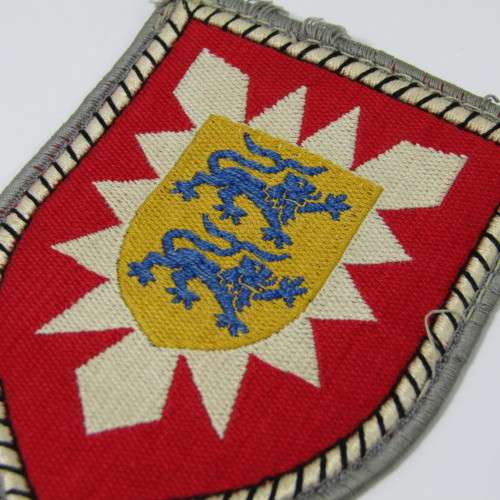 German Army 6th Panzer Grenadier division cloth patch